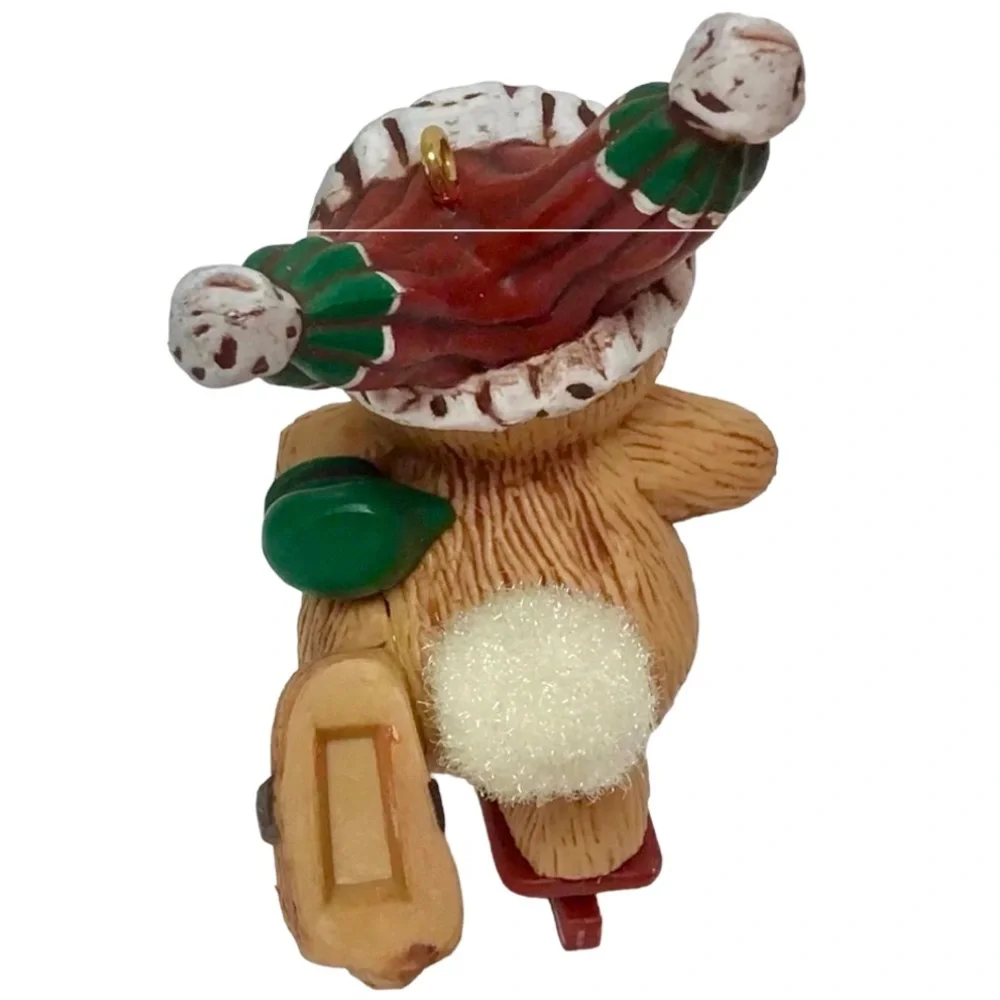 Hallmark 1983 “Skating Rabbit” Christmas Ornament